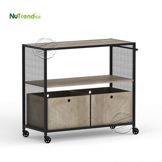  Rolling Kitchen Cart With Storage And Wheels Furniture Manufacturer China